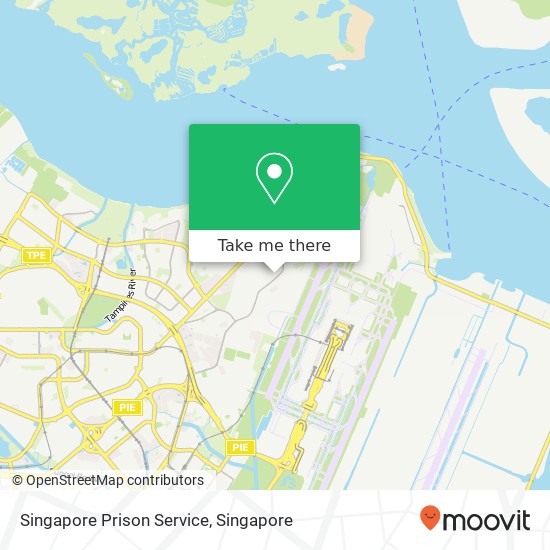 Singapore Prison Service map
