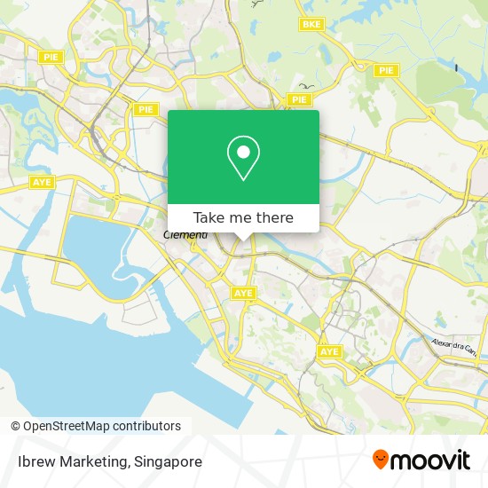 Ibrew Marketing map