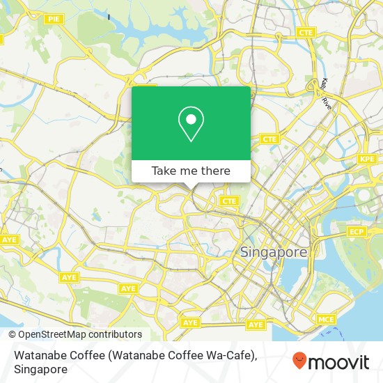 Watanabe Coffee (Watanabe Coffee Wa-Cafe) map