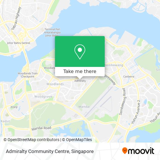 Admiralty Community Centre map