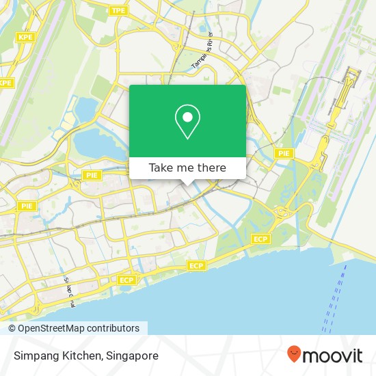Simpang Kitchen map