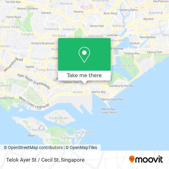 Telok Ayer St / Cecil St map