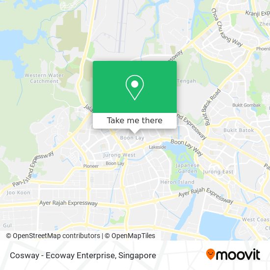 Cosway - Ecoway Enterprise map