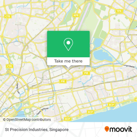 St Precision Industries map