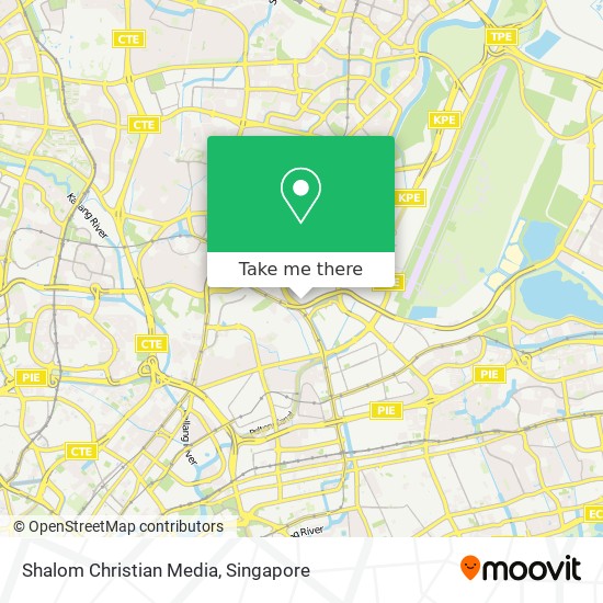 Shalom Christian Media map