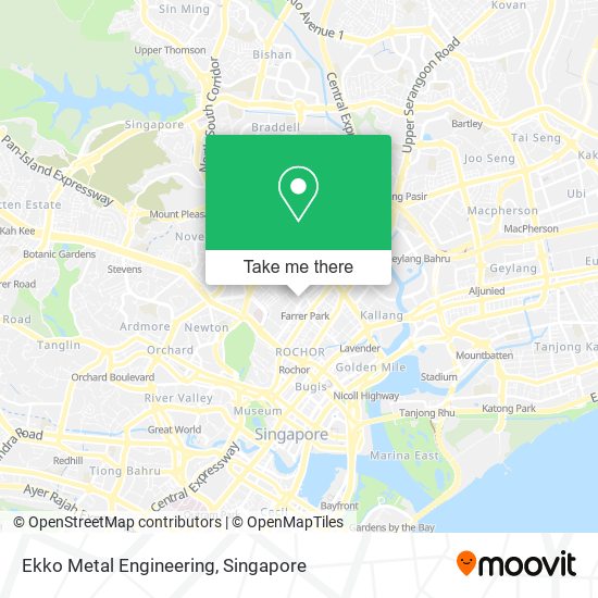 Ekko Metal Engineering map