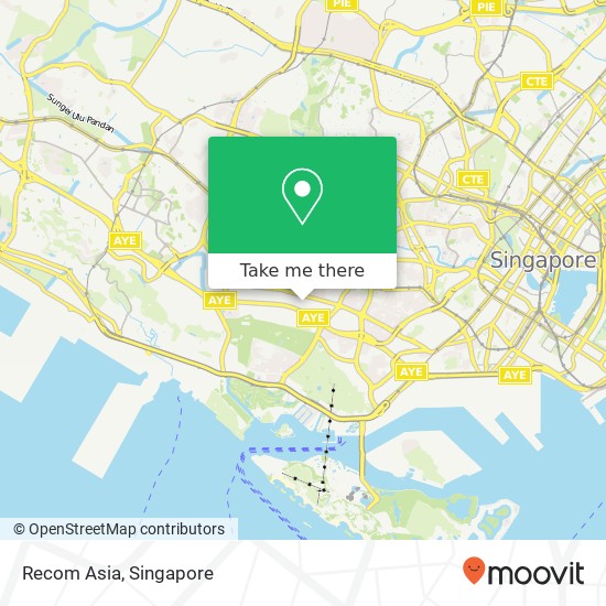 Recom Asia地图