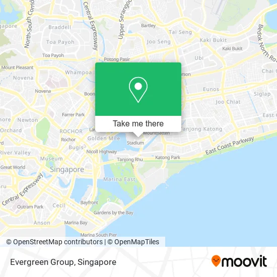 Evergreen Group map