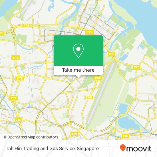 Tah Hin Trading and Gas Service map