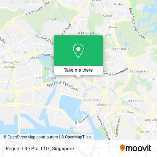 Regent Lite Pte. LTD. map