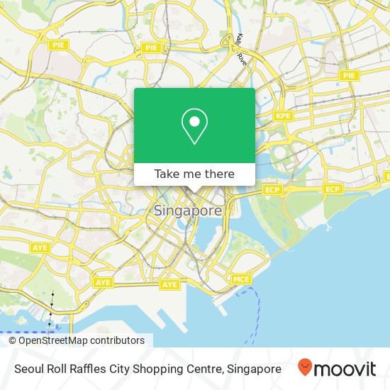 Seoul Roll Raffles City Shopping Centre map