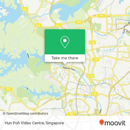 Hun Poh Video Centre map