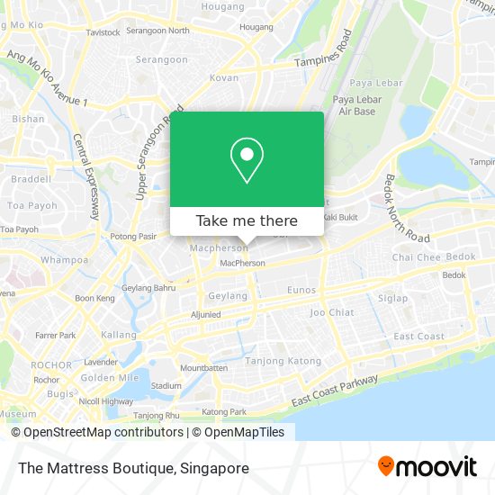 The Mattress Boutique地图