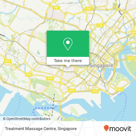 Treatment Massage Centre map