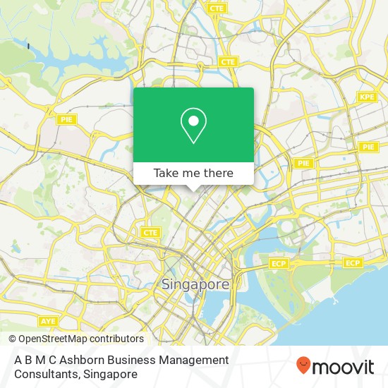 A B M C Ashborn Business Management Consultants map