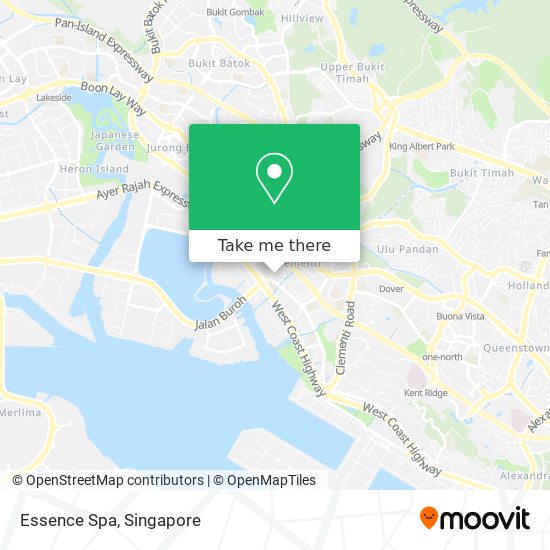 Essence Spa map