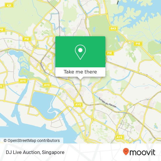 DJ Live Auction map