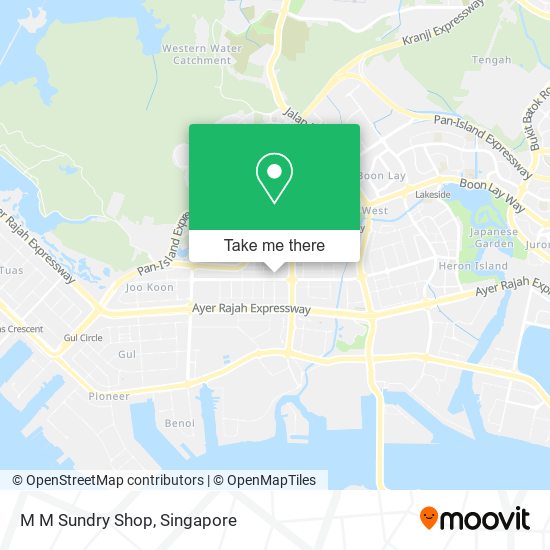 M M Sundry Shop map