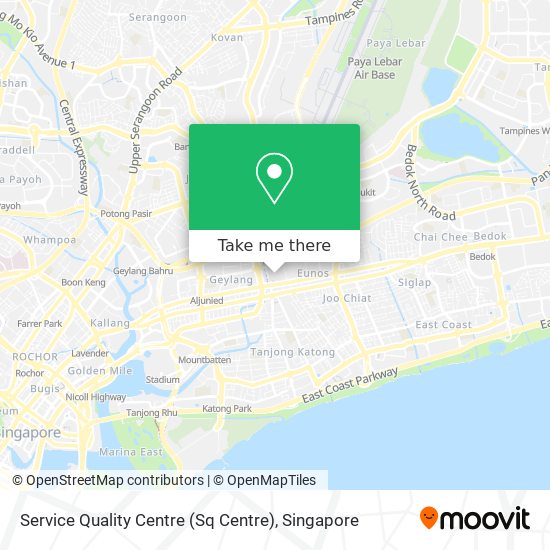 Service Quality Centre (Sq Centre) map