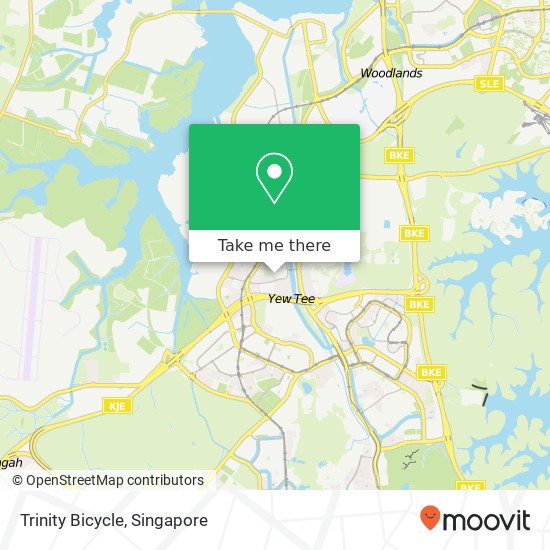 Trinity Bicycle地图