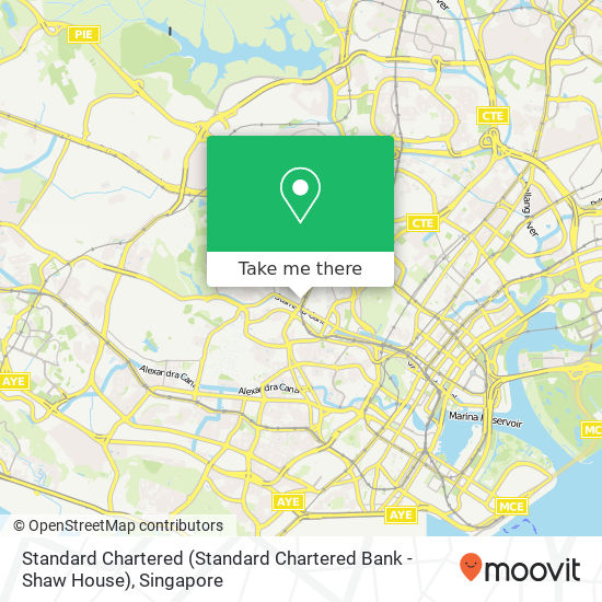 Standard Chartered (Standard Chartered Bank - Shaw House) map
