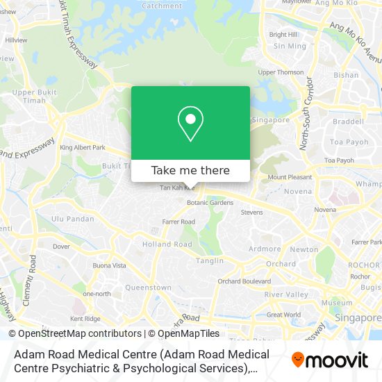 Adam Road Medical Centre (Adam Road Medical Centre Psychiatric & Psychological Services) map