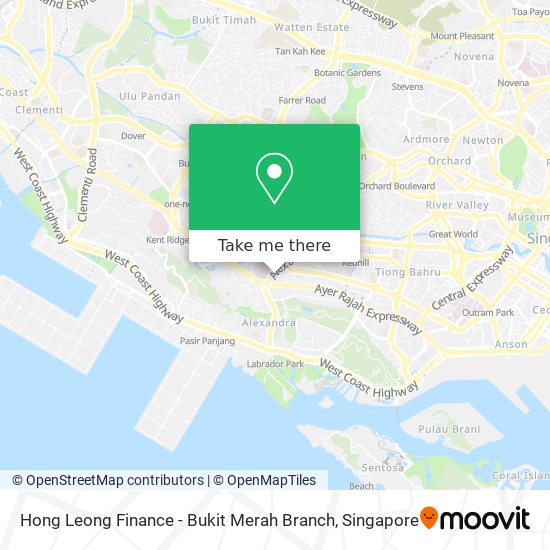 Hong Leong Finance - Bukit Merah Branch地图