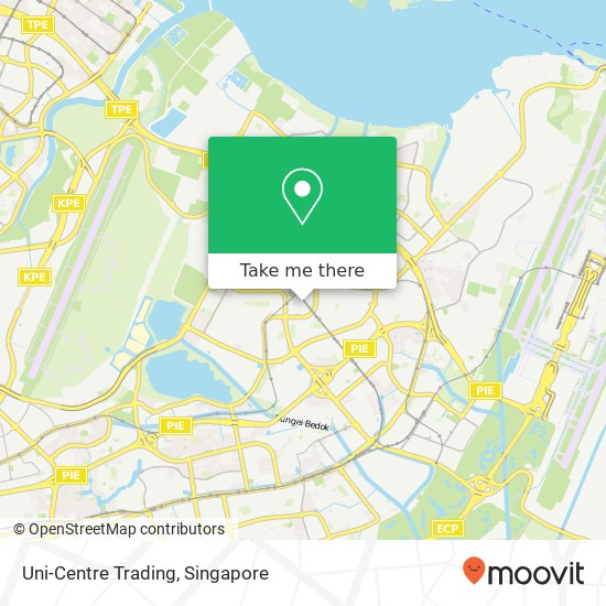 Uni-Centre Trading map