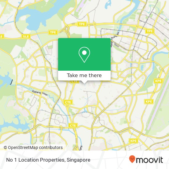 No 1 Location Properties map