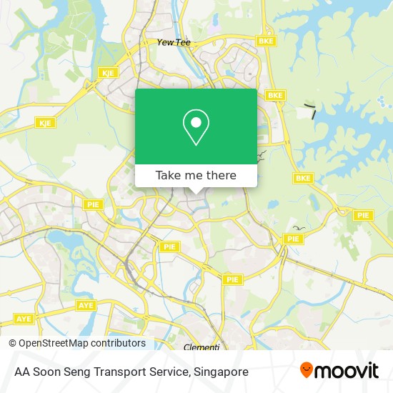 AA Soon Seng Transport Service地图