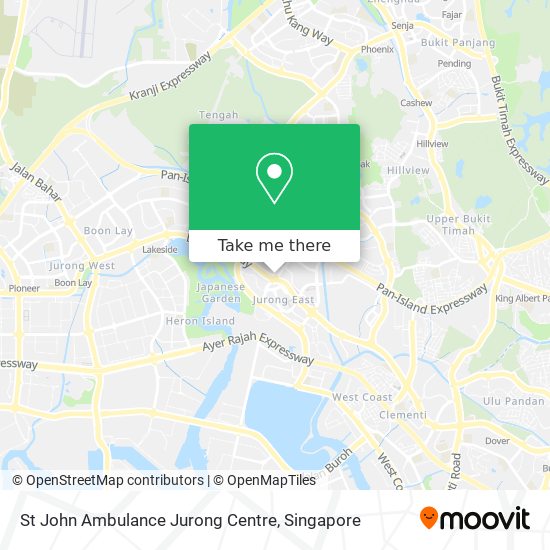 St John Ambulance Jurong Centre地图