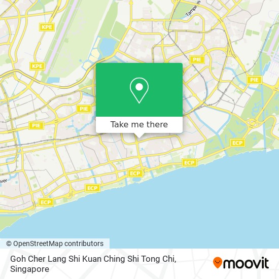 Goh Cher Lang Shi Kuan Ching Shi Tong Chi map