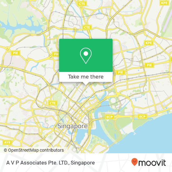 A V P Associates Pte. LTD. map