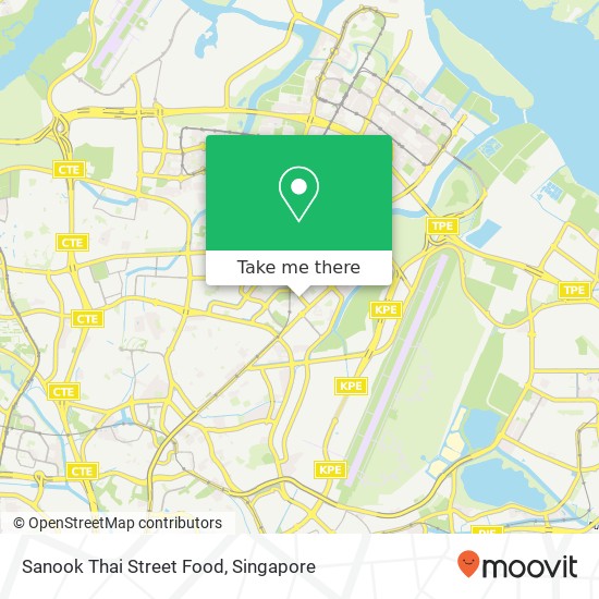 Sanook Thai Street Food map