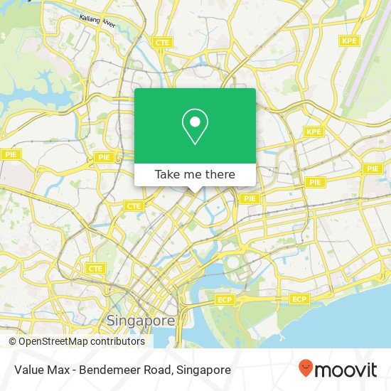 Value Max - Bendemeer Road地图