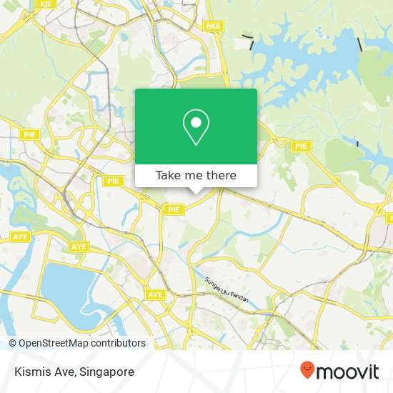 Kismis Ave map