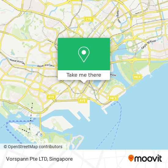 Vorspann Pte LTD map