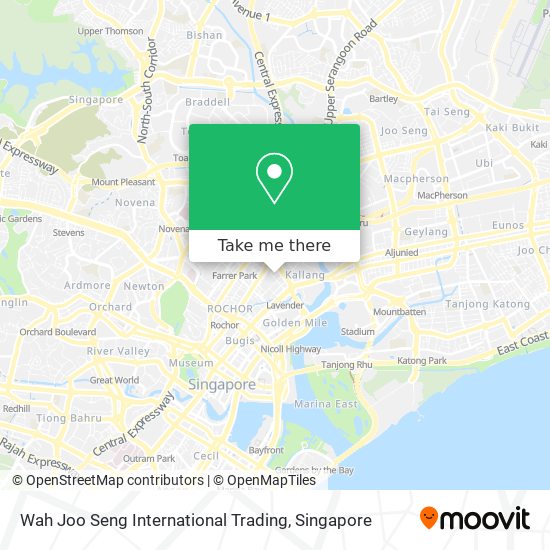 Wah Joo Seng International Trading map