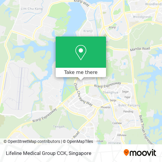 Lifeline Medical Group CCK map