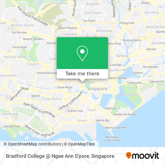 Bradford College @ Ngee Ann S'pore地图