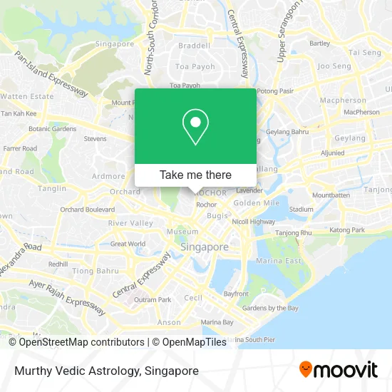 Murthy Vedic Astrology map