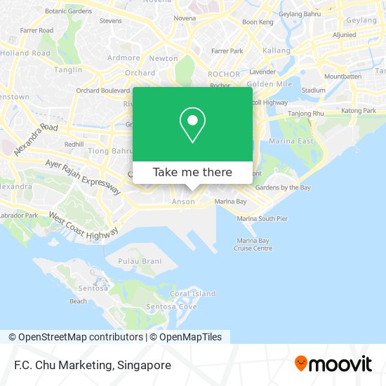 F.C. Chu Marketing map