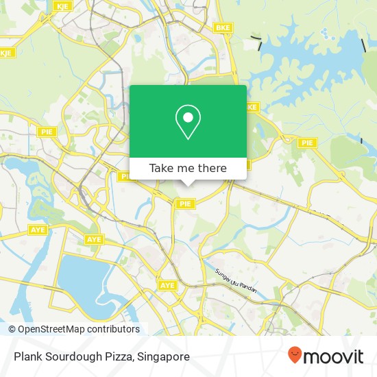 Plank Sourdough Pizza map