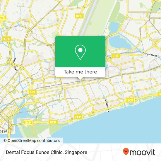 Dental Focus Eunos Clinic map