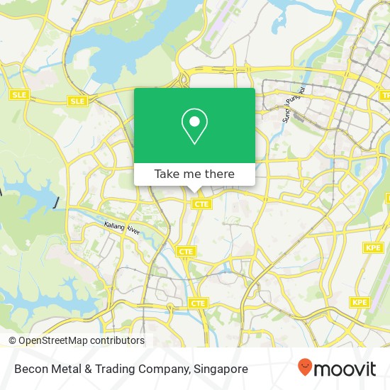 Becon Metal & Trading Company map