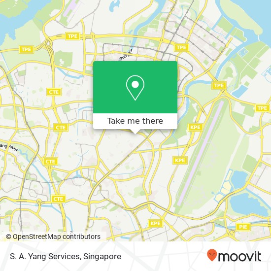 S. A. Yang Services map