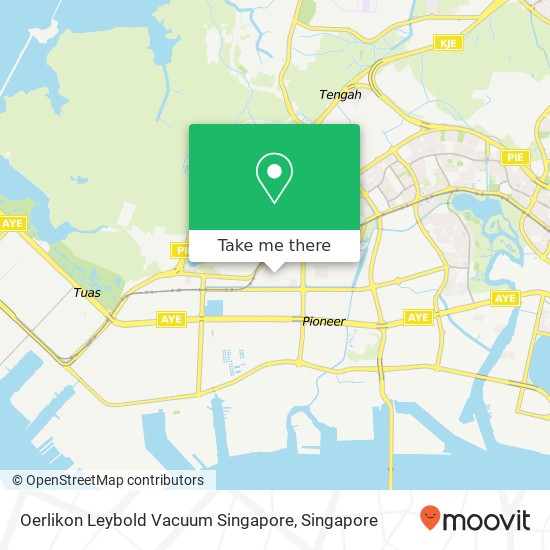 Oerlikon Leybold Vacuum Singapore地图