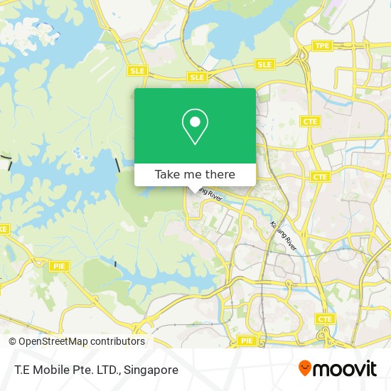 T.E Mobile Pte. LTD. map