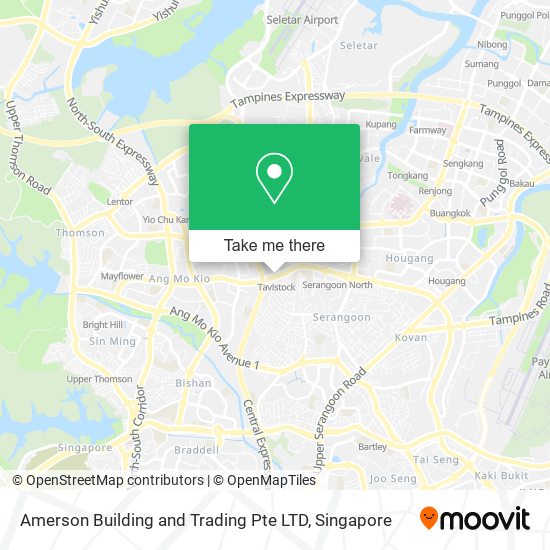 Amerson Building and Trading Pte LTD地图