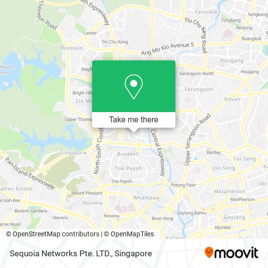 Sequoia Networks Pte. LTD. map
